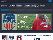 Tablet Screenshot of empirecamps.com